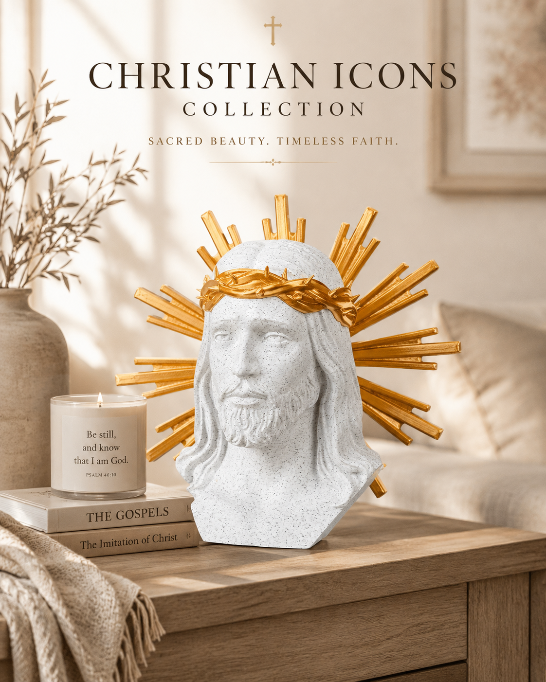 Jesus Christ Table Decor — Christian Icons Collection