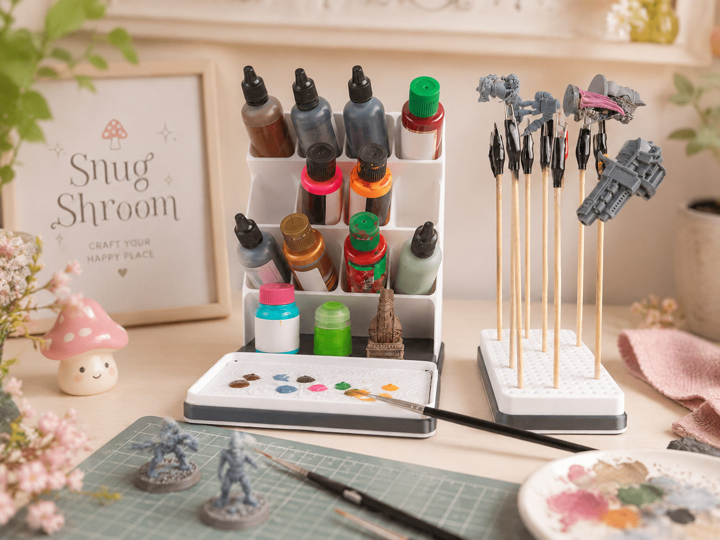 Mini Paint Station Organizer